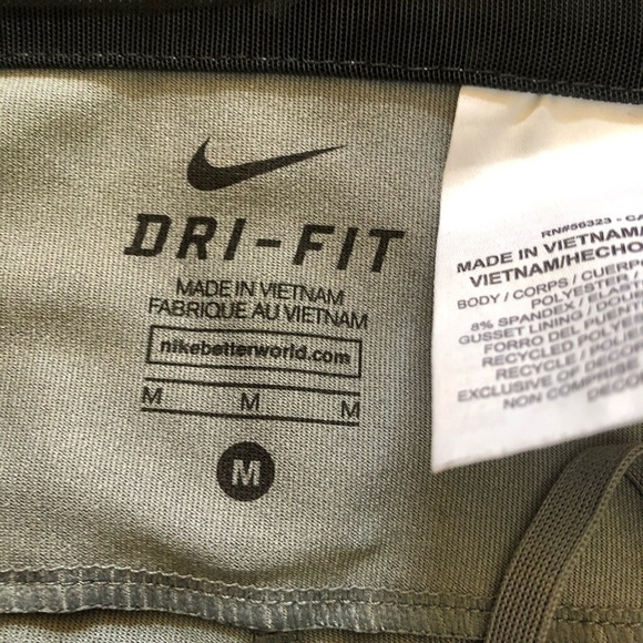 Nike Pronto Essential Running Crop Leggings/Tights Size Medium - Picture 5 of 8